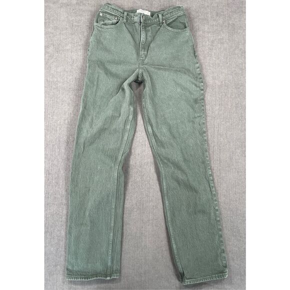 Abercrombie & Fitch Denim - Abercrombie & Fitch High Rise Jeans - Green